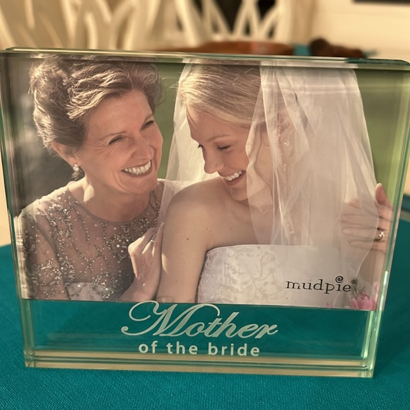Glass mother of the bride picture frame - Picture 4 of 5